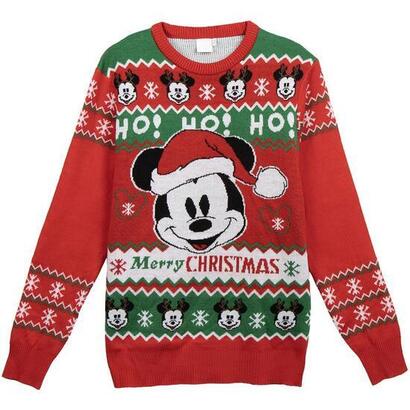 jersey-punto-navideno-mickey-talla-s