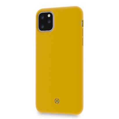 celly-leaf-funda-para-iphone-11-pro-max-165-cm-65-amarillo