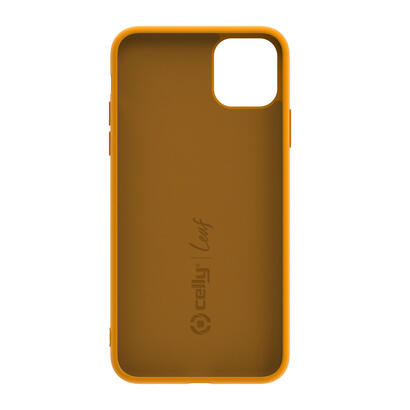 celly-leaf-funda-para-iphone-11-pro-max-165-cm-65-amarillo
