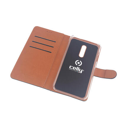 celly-wally-funda-para-iphone-11-pro-147-cm-58-folio-negro-marron
