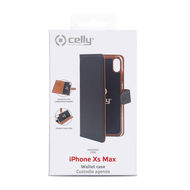 celly-wally999-funda-para-iphone-xs-max-165-cm-65-funda-cartera-negro