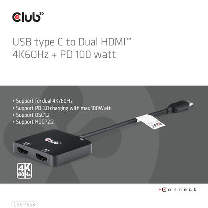 club3d-csv-1558-divisor-de-video-usb-tipo-c-2x-hdmi