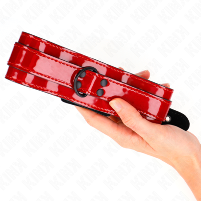 kink-collar-ajustable-rojo-vino-375-495-cm-x-5-cm