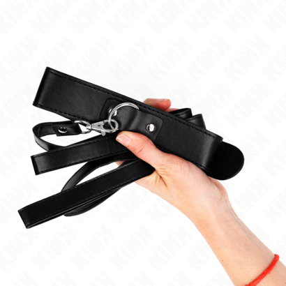 kink-collar-con-correa-116-cm-fino-negro-ajustable-32-50-cm-x-8-cm