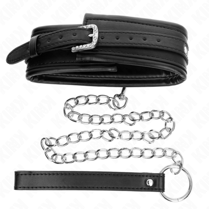 kink-collar-con-correa-65-cm-hebilla-brillante-485-cm-x-53-cm