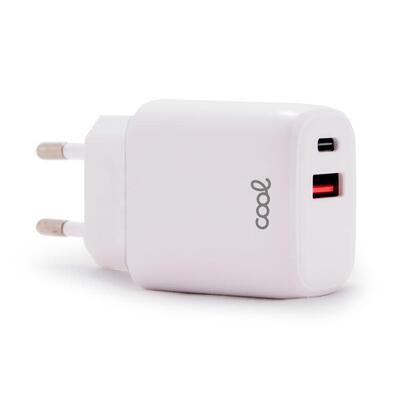 cool-cargador-red-universal-fast-charger-pd-dual-tipo-c-usb-20w-blanco