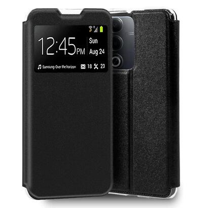 cool-funda-flip-cover-oppo-a80-5g-liso-negro