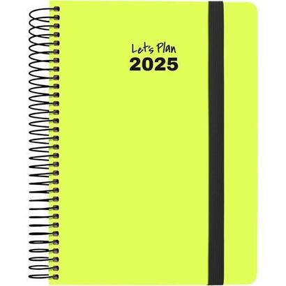 grafoplas-agenda-anual-serie-neon-espiral-15x21cm-dp-cierre-cgoma-amarillo-2025