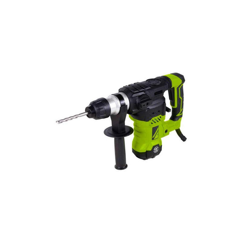 zipper-zi-bha1500dn-taladro-4250-rpm-sds-plus-51-kg-negro-verde-claro