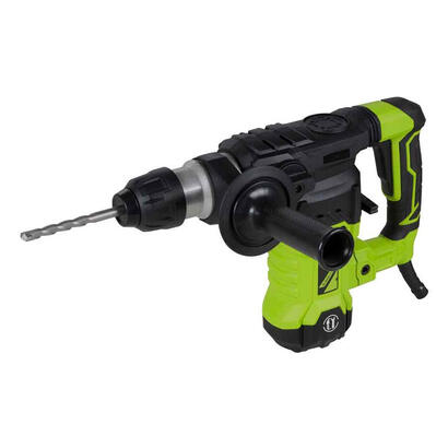 zipper-zi-bha1500dn-taladro-4250-rpm-sds-plus-51-kg-negro-verde-claro