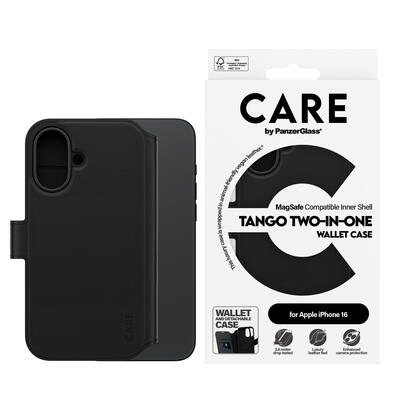 panzerglass-care-by-tango-2-in-1-wallet-case-w-magsafe-iphone-16-funda-para-apple-iphone-16-negro