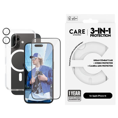 panzerglass-care-by-flagship-3-in-1-bundle-iphone-16-protector-de-pantalla-apple-1-piezas