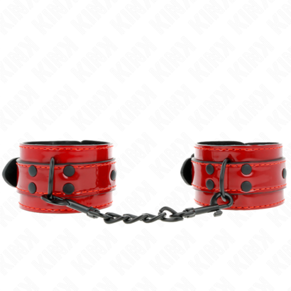 kink-munequeras-rojo-oscuro-23-x-5-cm