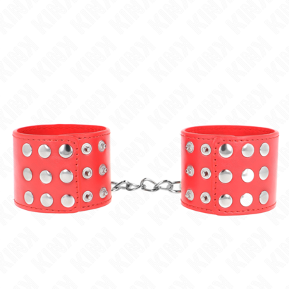 kink-munequeras-con-cierre-a-presion-ajustable-rojo-19-24-cm-x-55-cm