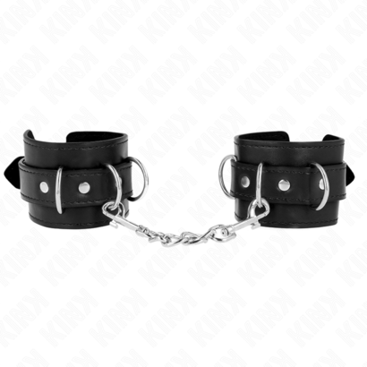kink-munequeras-con-3-anillas-en-d-ajustable-negro-175-25-cm-x-6-cm