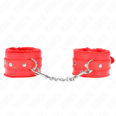 kink-munequeras-forradas-premium-rojo-con-correa-rojo-ajustable-17-29-cm-x-6-cm