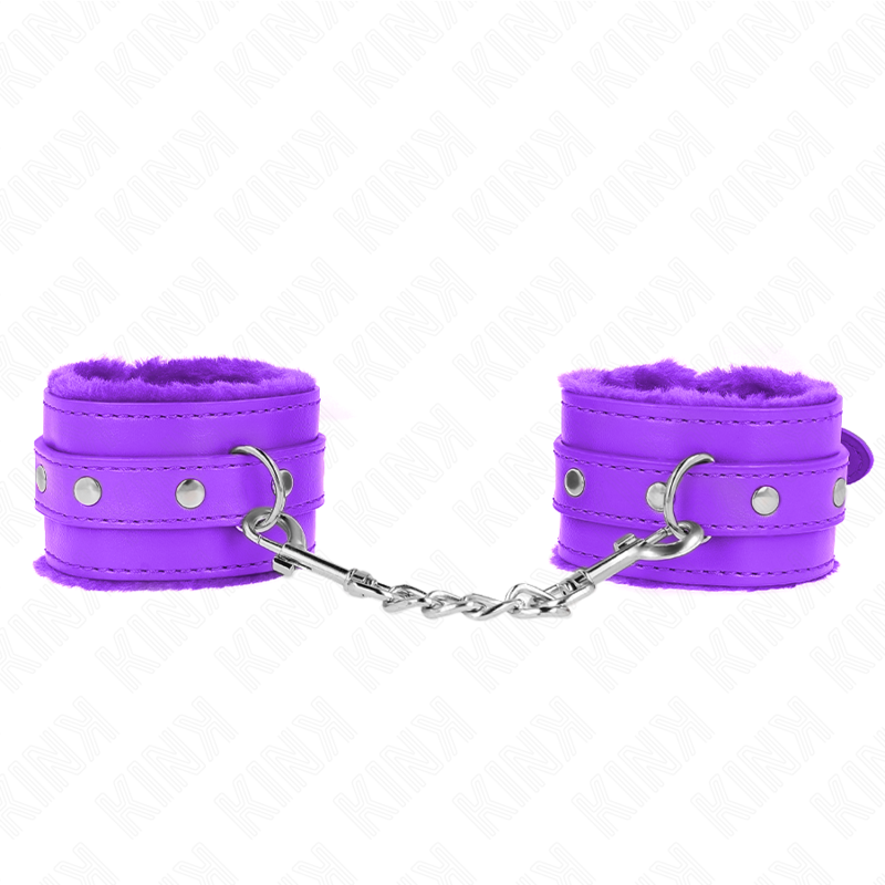 kink-munequeras-forradas-premium-violeta-con-correa-violeta-ajustable-17-29-cm-x-6-cm