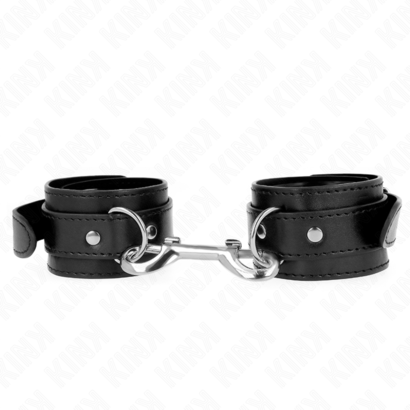 kink-munequeras-simples-con-fila-de-remaches-negro-ajustable-17-28-cm-x-5-cm