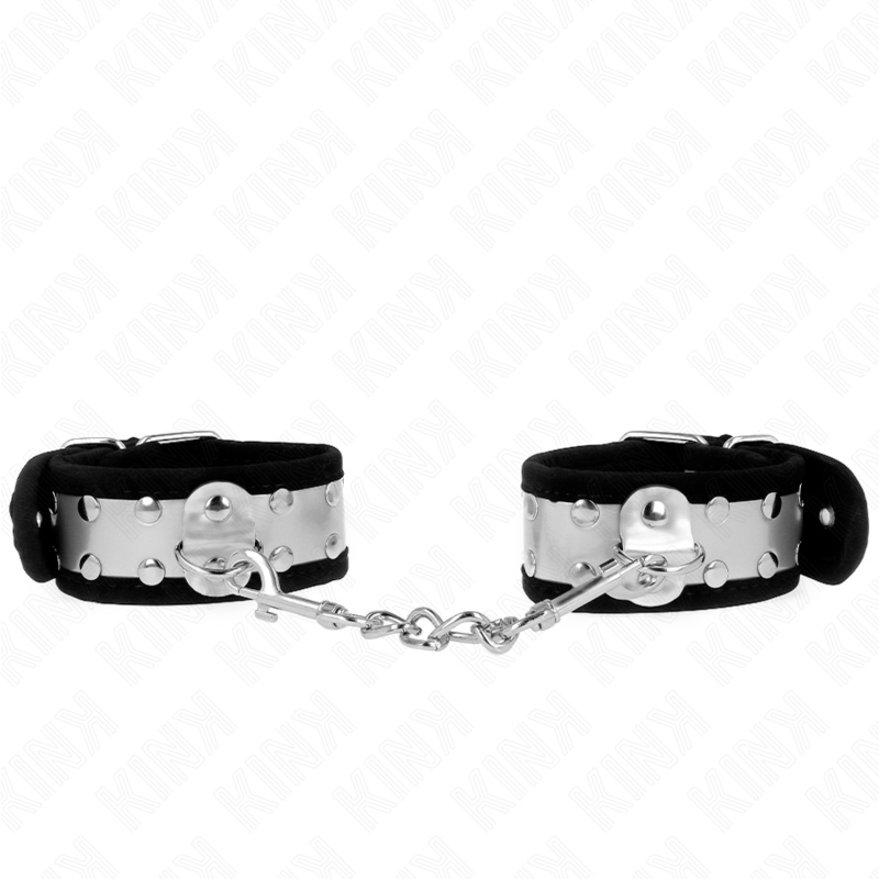 kink-munequeras-finas-negro-plateado-30-x-4-cm