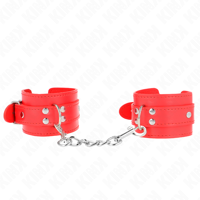 kink-munequeras-sencillas-rojo-ajustable-20-23-cm-x-55-cm