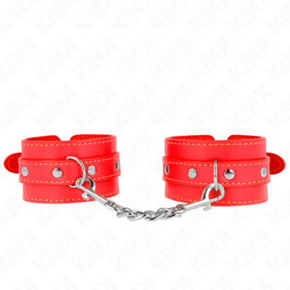 kink-munequeras-finas-rojo-ajustable-21-33-cm