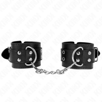 kink-munequeras-con-doble-linea-de-tachuelas-negro-austable-19-26-cm