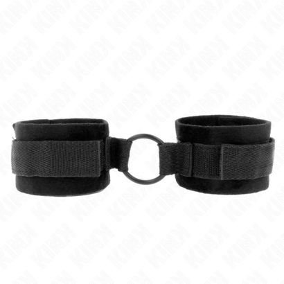 kink-munequeras-25-cm-para-principiantes-con-anilla-4-cm-negro-ajustable-15-25-cm