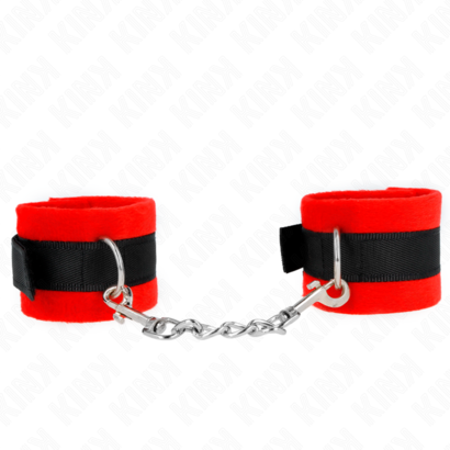 kink-munequeras-para-principiantes-negro-rojo-30-x-7-cm