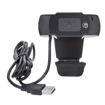 manhattan-usb-webcam-two-megapixels-clearance-pricing-1080p-full-hd-usb-a-integrated-microphone-adjustable-clip-base-30-frame-pe