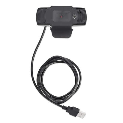 manhattan-usb-webcam-two-megapixels-clearance-pricing-1080p-full-hd-usb-a-integrated-microphone-adjustable-clip-base-30-frame-pe