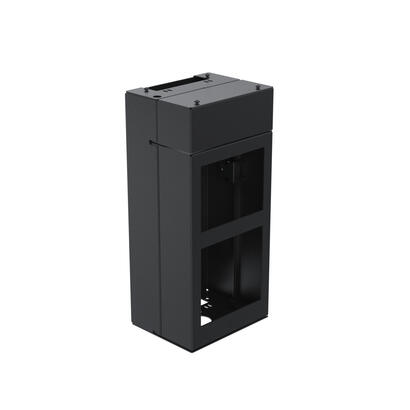 ergonomic-solutions-spacepole-kiosk-spk211-02-accesorio-para-terminal-de-punto-de-venta-modulo-central-negro-metal