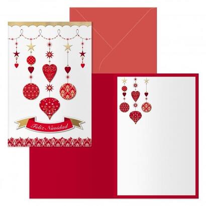 dohe-carrusel-pack-de-6-tarjetas-de-felicitacion-navidena-con-sobre-tamano-cerrada-115x17cm-abierta-23x17cm-papel