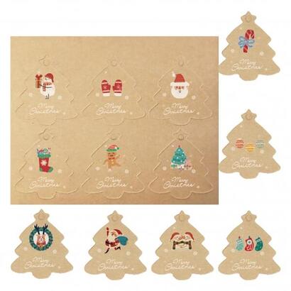 dohe-navidad-kraft-pack-de-48-etiquetas-para-regalos-disenos-navidad-tamano-45x5cm-troqueladas-sobre-cartulina-