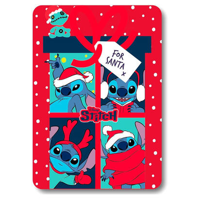 manta-polar-navidad-stitch-disney