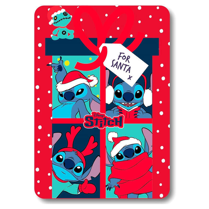 manta-polar-navidad-stitch-disney