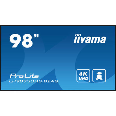 iiyama-lh9875uhs-b2ag-pantalla-de-senalizacion-pantalla-plana-para-senalizacion-digital-248-m-975-led-wifi-500-cd-m-4k-ultra-hd-