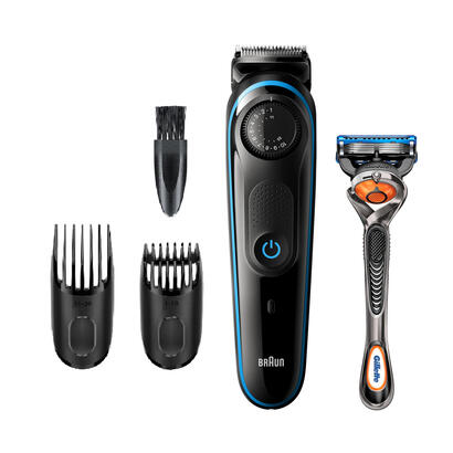 barbero-cortapelos-braun-bt3240-uk-gillete-fusion-39-ajustes-barba-lavable-control-giratorio