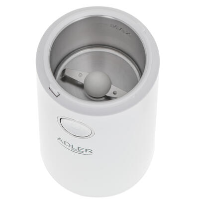 molinillo-adler-ad-4446ws-de-cafe-150-w-blanco