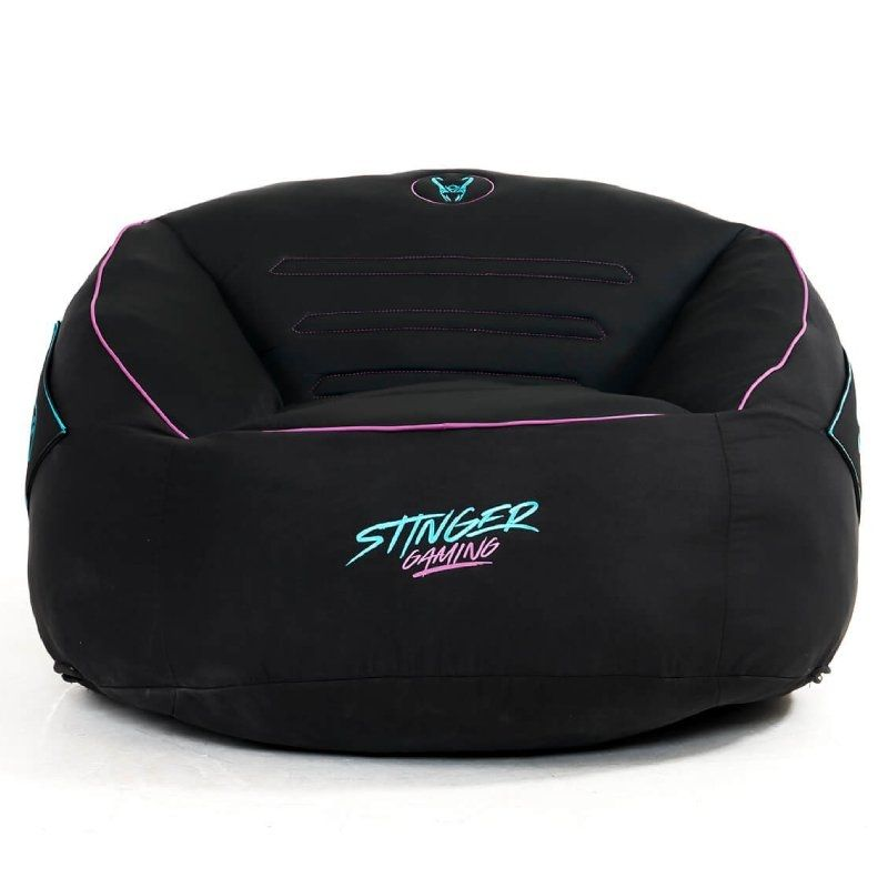 puff-woxter-stinger-gaming-con-relleno-azul-y-negro
