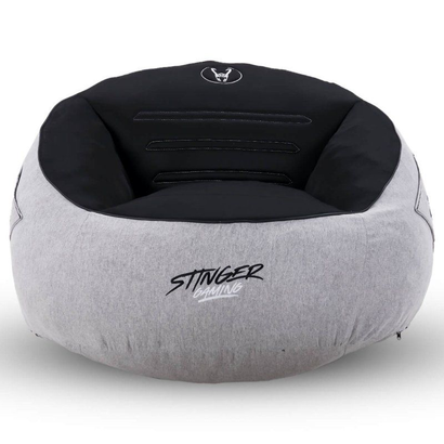 puff-woxter-stinger-gaming-con-relleno-gris-y-negro
