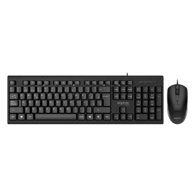 teclado-raton-optico-mx235-negro-approx-teclado-con-105-teclas-raton-de-1200dpi-3-botones-usb