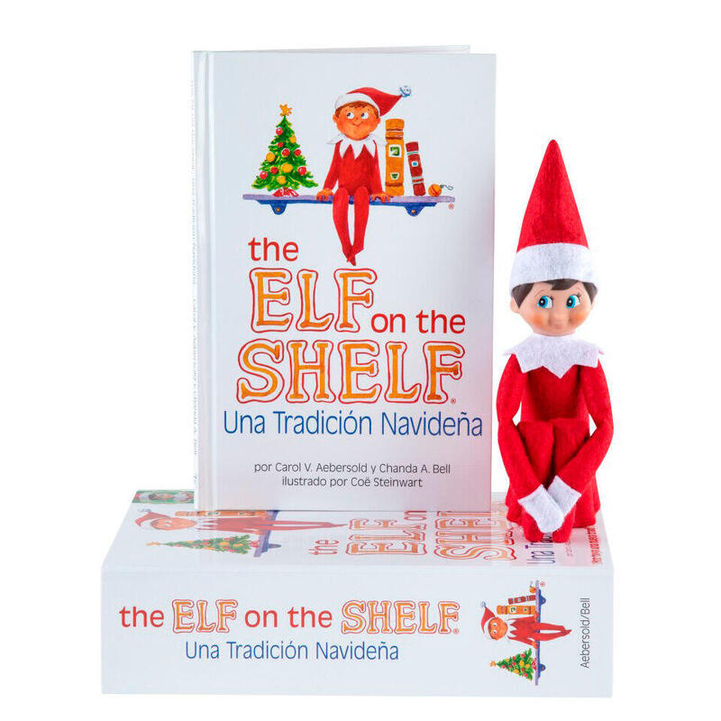 set-cuento-muneco-elfo-the-elf-on-the-shelf-espanol