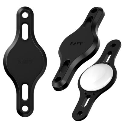 laut-bike-tag-soporte-para-airtags-portabidones-bicicleta-negro