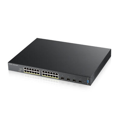 zyxel-xgs2210-28hp-managed-l2-gigabit-ethernet-101001000-power-over-ethernet-poe-1u-black