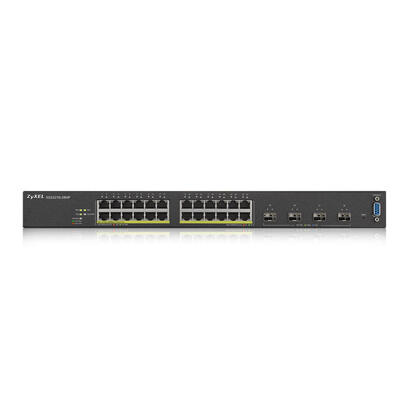 zyxel-xgs2210-28hp-managed-l2-gigabit-ethernet-101001000-power-over-ethernet-poe-1u-black