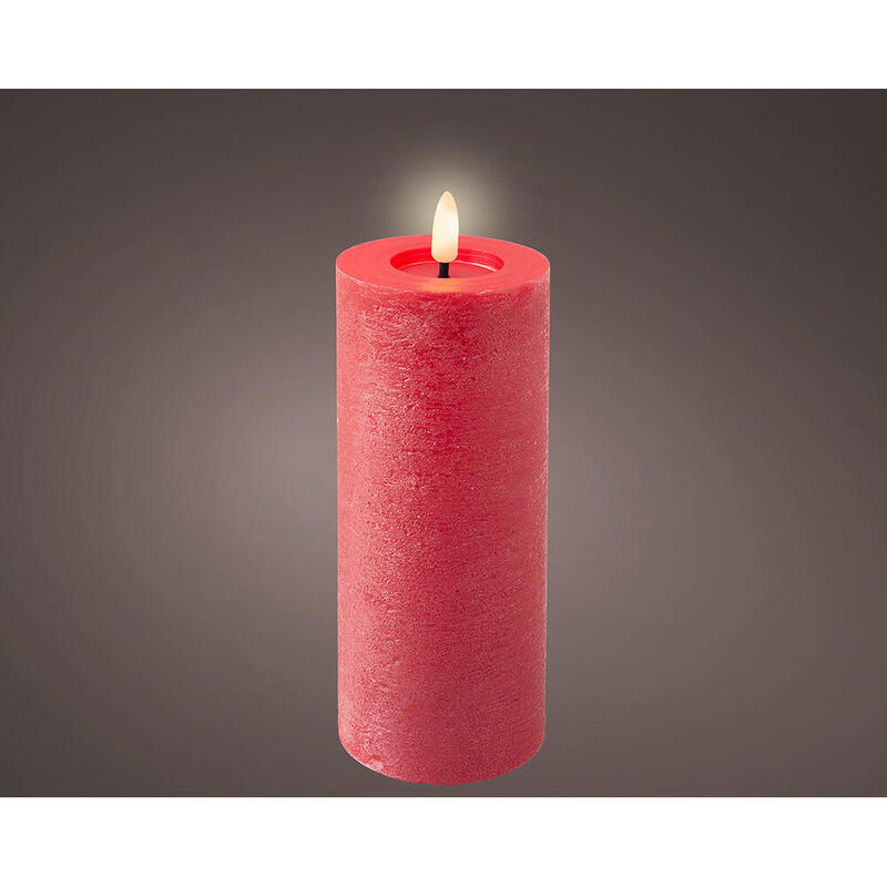 pack-de-2-unidades-vela-de-cera-led-color-rojo-superficie-rustica-o7x19cm