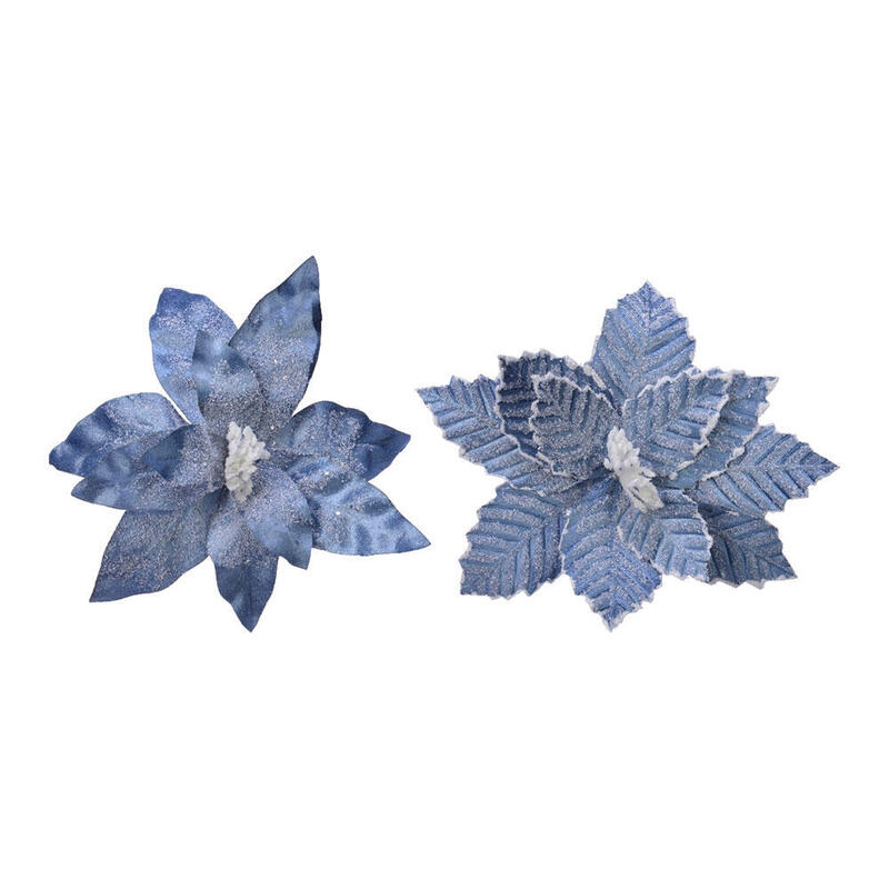 flor-de-pascua-azul-de-poliester-efecto-congelado-o34x6cm-coloresmodelos-surtidos