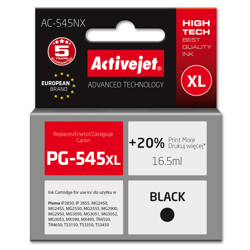 tinta-para-impresora-activejet-ac-545nx-para-canon-reemplazo-canon-pg-545xl-supreme-16-5ml-negro tinta-para-impresora-activejet-ac-545nx-para-canon-reemplazo-canon-pg-545xl-supreme-16-5ml-negro
