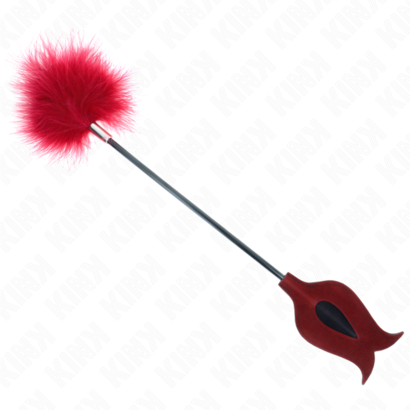 kink-plumas-para-cosquillas-con-paleta-forma-de-rosa-38-cm