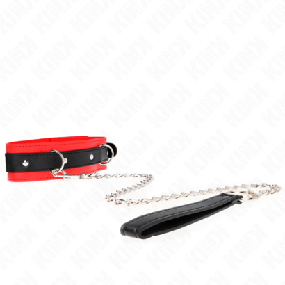 kink-collar-con-correa-65-cm-modelo-basico-modelo-3-rojo-53-x-5-cm